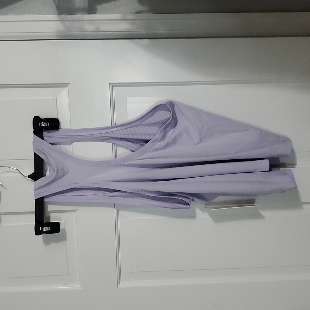 NWT Lululemon Swiftly Tech Racerback Tank 2.0 Race Lavender Frost Sz 4 - Picture 2 of 3
